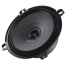 A round, black car audio speaker with the brand name "Audison" inscribed on the inner cone, featuring mounting brackets at four edges, set against a white background.