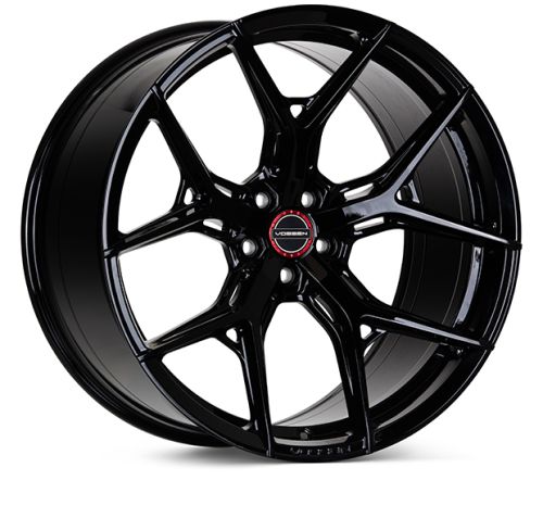 Vossen HF-5 19" wheels in Gloss Black