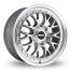 Rotiform LSR Wheel in Silver with Polished Lip finish.