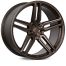 Vossen HF-1 wheels in a Satin Bronze finish for a Volkswagen Transporter fitment