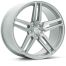 Vossen HF-1 wheels in a Satin Silver finish for a Volkswagen Transporter fitment