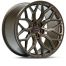 Vossen HF-2 wheels in a Satin Bronze finish for a Volkswagen Transporter fitment