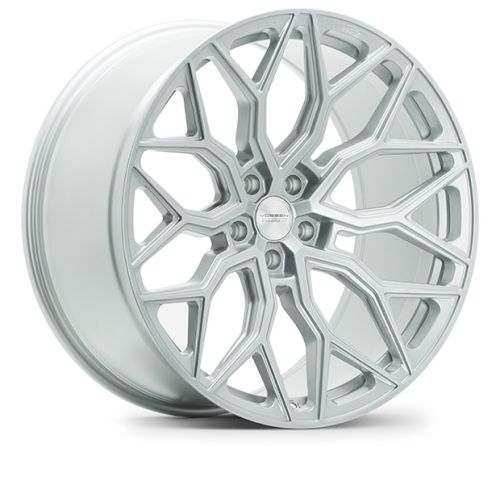 Vossen HF-2 wheels in a Satin Silver finish for a Volkswagen Transporter fitment