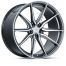 Vossen HF-3 wheels in a Gloss Graphite Polished finish for a Volkswagen Transporter fitment