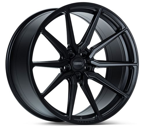 Vossen HF-3 wheels in a Satin Black finish in a VW Transporter fitment