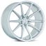 Vossen HF-3 wheels in satin silver finish