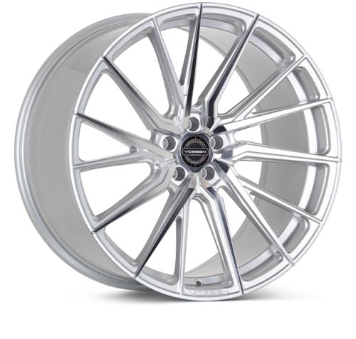 Vossen HF-4T wheels in a Silver Polished finish for a Volkswagen Transporter fitment