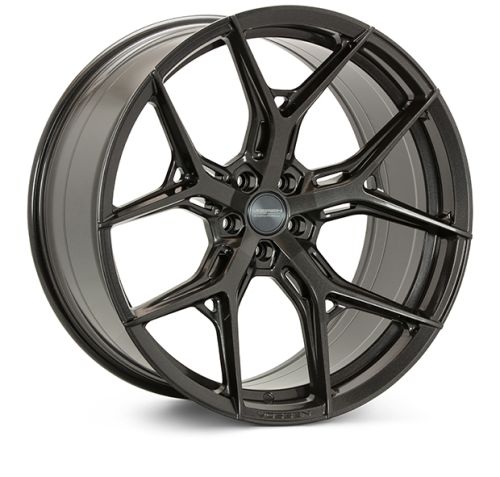 Vossen HF-5 wheels in an Anthracite finish. For a Volkswagen Transporter fitment.