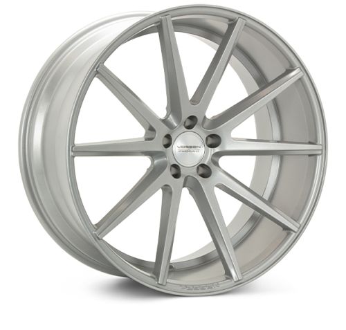 Vossen VFS-1 wheels in a Satin Silver finish. Suitable for a Volkswagen Transporter fitment.