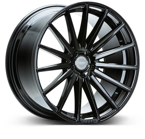 Vossen VFS-2 wheels in a Gloss Black finish. Suitable for a Volkswagen Transporter fitment.