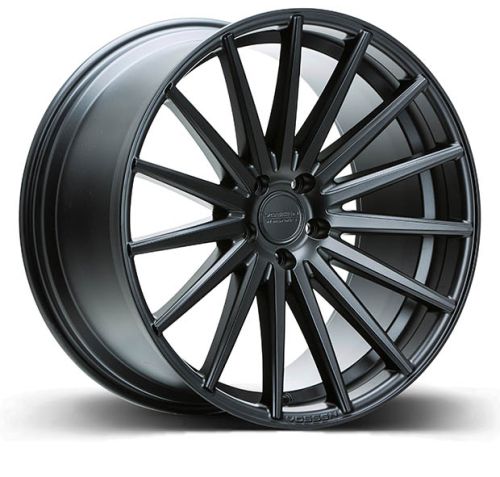 Vossen VFS-2 wheels in a Satin Black finish. Suitable for a Volkswagen Transporter fitment.