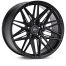 Vossen HF-7 wheels in the Satin Black finish, in the 22x10.5 5x120 +38 fitment.